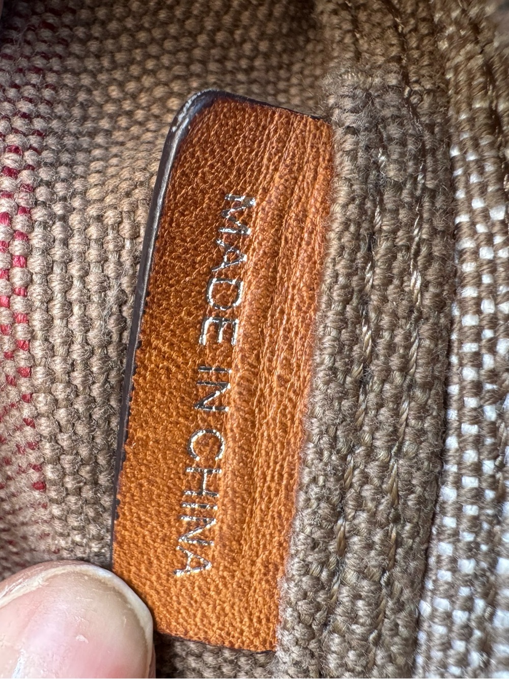Burberry Crossbody bag w/Flaws - Picture 7 of 9